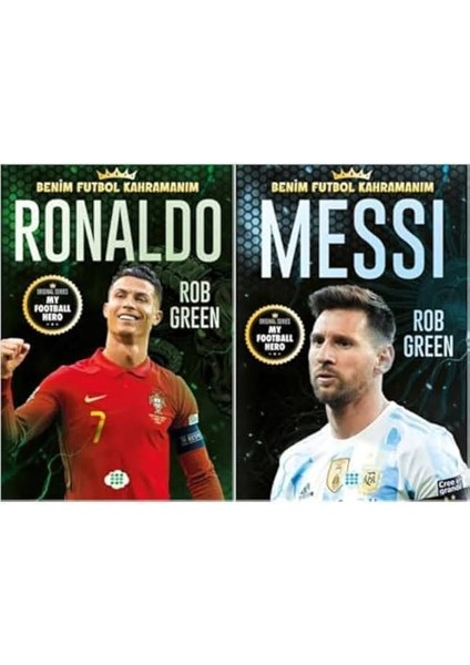 Benim Futbol Kahramanım Ronaldo- Messi 2li Set