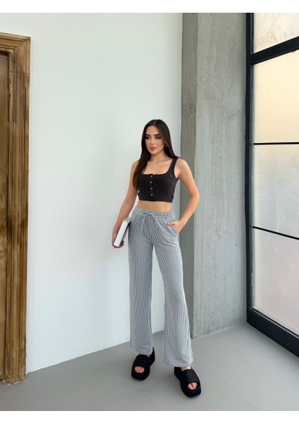 Su Yolu Çizgili Yazlık Pantolon SUYOLU-777 fiyatları