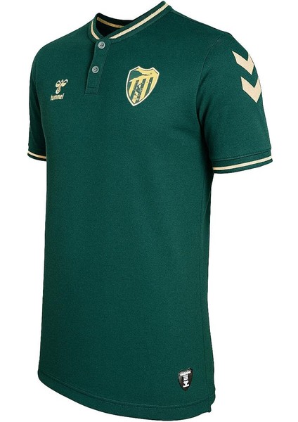 Hml Armin Pamuklu Bebe Yaka Tişört Zümrüt fiyatları