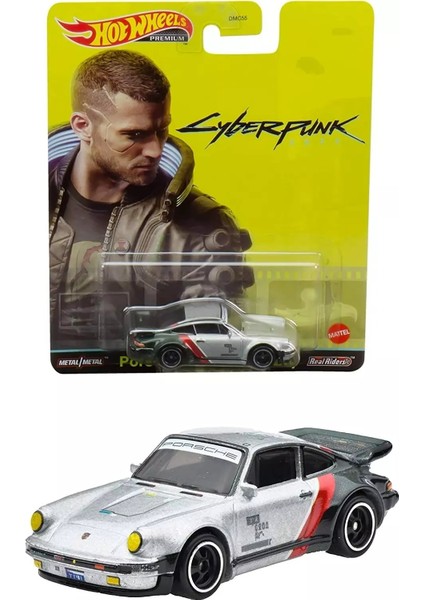 Premium Porsche 911 Turbo (930) Cyberpunk 2077 – Metal Gövde, Koleksiyon Model Araba