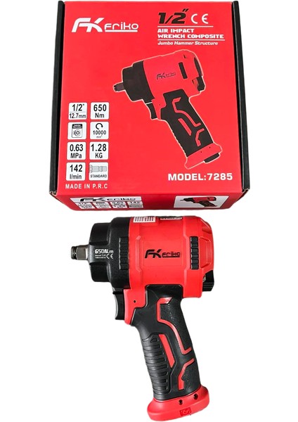 Friko 1/2'' Mini Havalı Tabancası 650 Nm