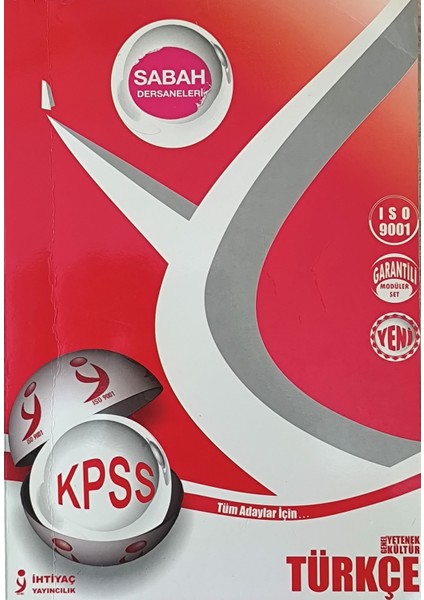 Ihtiyaç Kpss Genel Yetenek Genel Kültür Türkçe 2009