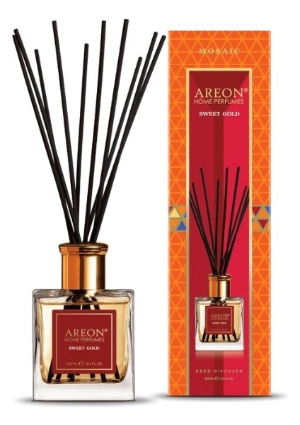 Mosaic Sweet Gold 150 ml Bambu Çubuklu Oda Kokusu