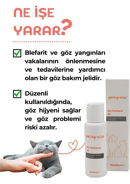 Kedi ve Köpek Göz Temizleme Jeli fiyatları