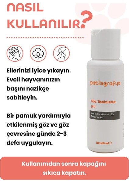 Kedi ve Köpek Göz Temizleme Jeli modelleri