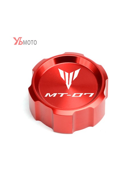 Arka Kapak Kırmızı Stil Yamaha Mt-07 mt 07 MT07 Fzotorcycle C Ön ve Arka Fren Sıvı Silindir Ana Deposu Kapağı Kapak (Yurt Dışından)