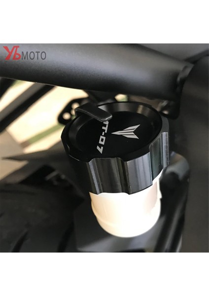 Arka Kapak Kırmızı Stil Yamaha Mt-07 mt 07 MT07 Fzotorcycle C Ön ve Arka Fren Sıvı Silindir Ana Deposu Kapağı Kapak (Yurt Dışından) fırsatları
