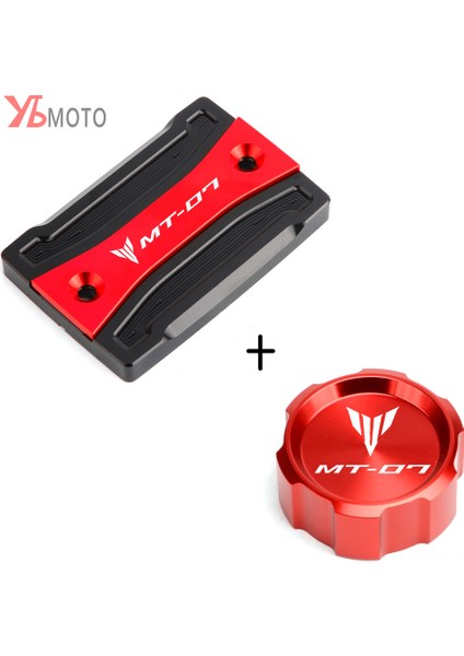 Arka Kapak Kırmızı Stil Yamaha Mt-07 mt 07 MT07 Fzotorcycle C Ön ve Arka Fren Sıvı Silindir Ana Deposu Kapağı Kapak (Yurt Dışından) indirimleri