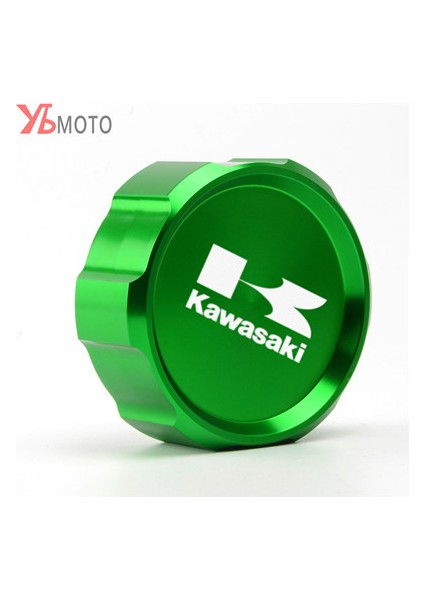 Yeşil Stil Kawasaki Zsx Ninja ZX10R ZX9R ZX6R ZX250R Z750S Z750 GTR1400 Için Motosiklet C Ön Fren Sıvı Deposu Kapağı Kapak (Yurt Dışından)