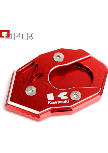 Kırmızı Stil Kawasaki Z1000 Z1000R Z900 Z900RS Z800 Z650 ZX6R ZX10R Motosiklet Yan Destek Genişletilmiş Blok Park Yardımcı Ayak Standı (Yurt Dışından) fırsatları