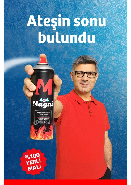 Yangın Söndürücü Sprey 500 ml 6lı
