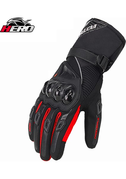 Wn-01 Kırmızı Stil Xxl Motosiklet Kış Eldiveni Kayak Eldiveni Unisex Bisiklet Termal Su Geçirmez Rüzgar Geçirmez Mtb Bisiklet Eldiveni Kayak Için Rüzgar Geçirmez Guantes (Yurt Dışından)