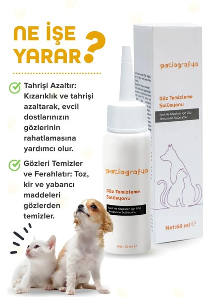 Kediler ve Köpekler Için Göz Solüsyonu modelleri