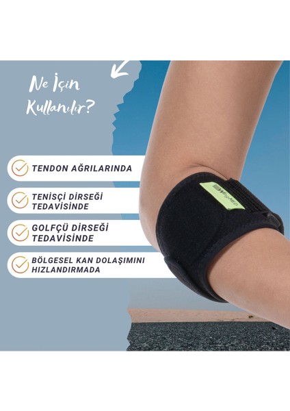 Konforlu Dirsek Bandajı, Spor ve Günlük Kullanım İçin Destekli Beden: Standart fiyatları