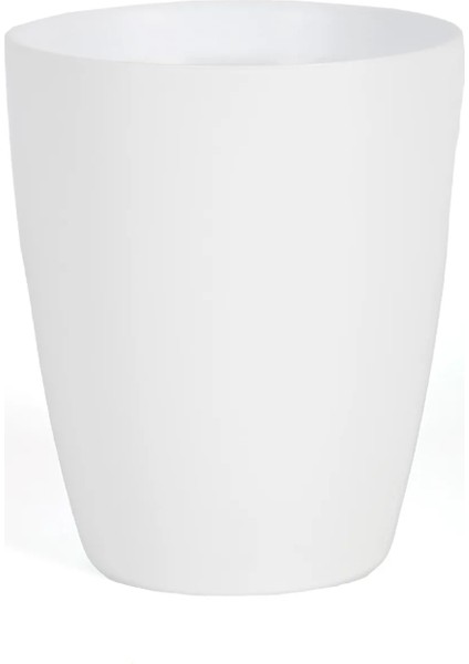 Beyaz Orkide Saksısı Dekoratif Dış Saksı 1 Adet- 12 Pot Şeffaf Orkide Üretim Saksısı Hediyeli