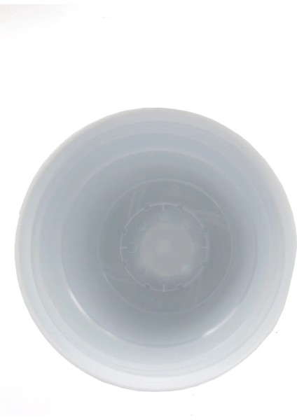 Beyaz Orkide Saksısı Dekoratif Dış Saksı 1 Adet- 12 Pot Şeffaf Orkide Üretim Saksısı Hediyeli fırsatları