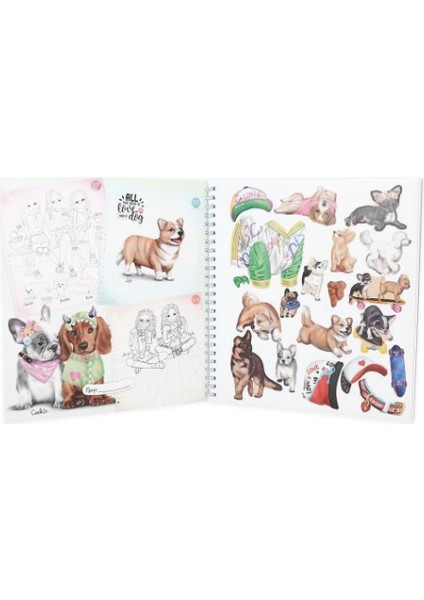 Köpek Boyama Kitabı