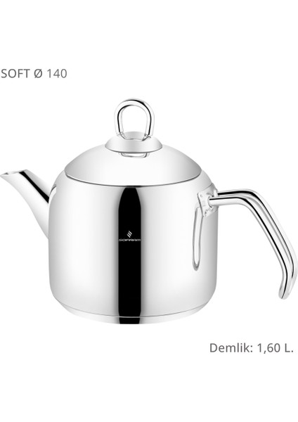 Soft 1,60 L. Tekli Demlik