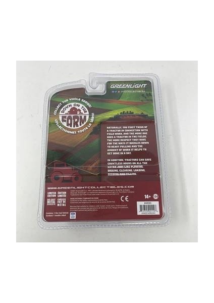 Collectibles Down On The Farm Series 6 1983 Tractor U.s. Air Force 1/64 Model Araba fırsatları