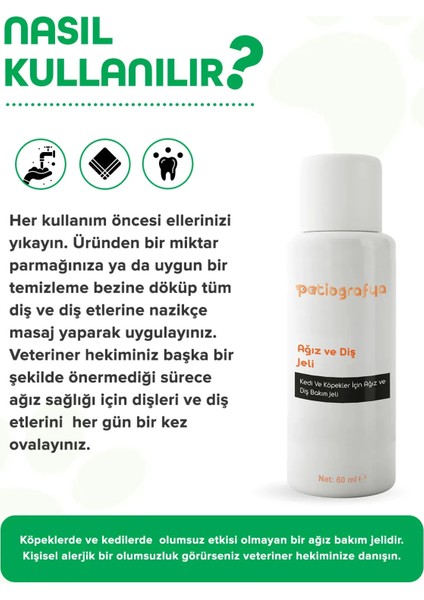 Kedi ve Köpek İçin Ağız ve Diş Bakım Jeli modelleri