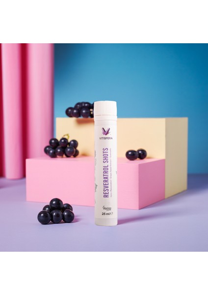 Resveratrol Shot Orman Meyveleri Aromalı 20 x 25 ml