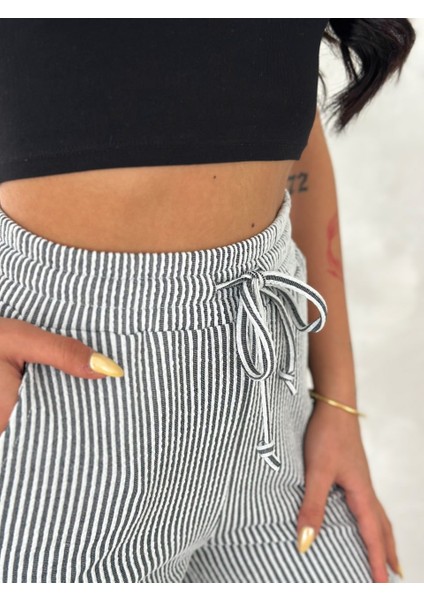 Su Yolu Çizgili Yazlık Şort SYL-0034 fırsatları