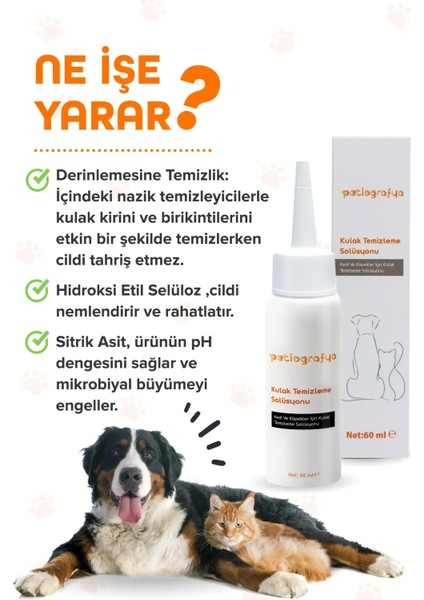 Kedi ve Köpek Için Kulak Temizleme Solüsyonu-Kulak Uyuzu fiyatları