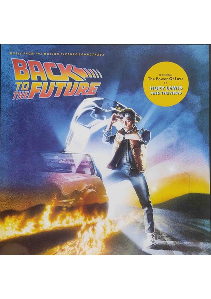 Back To The Future - Soundtrack Plak