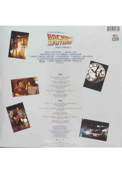 Back To The Future - Soundtrack Plak fiyatları