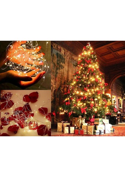 5 Metre Pilli Peri Dekor Işık Günışığı - Dekoratif Lamba Gün Işığı Yılbaşı Çam Ağacı Ev Süslemeli modelleri