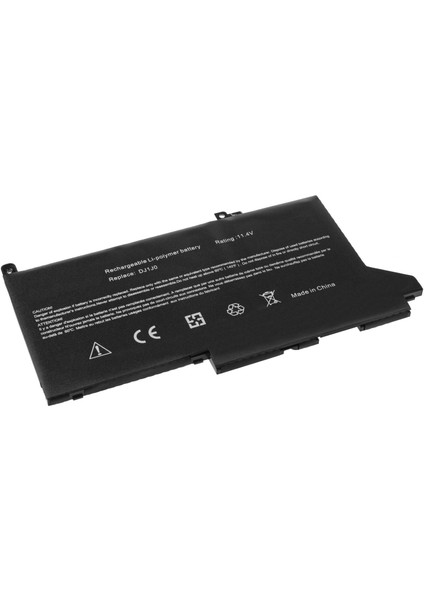 Dell Latitude 7390 2-In-1 3 Cell Uyumlu Batarya Pil- 3 Cell Model-1