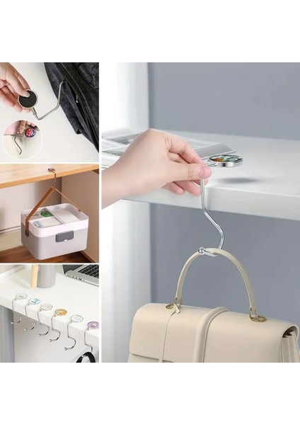 Masaya Takılabilen Çanta Askısı Çanta Tipi Pratik Metal Çanta Kanca