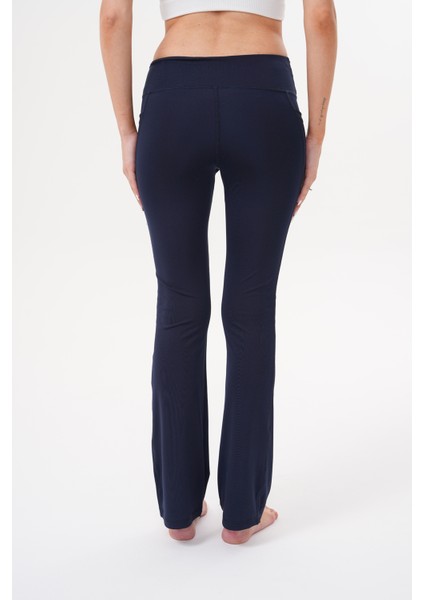 Kadın Yüksek Bel Toparlayıcı Çift Cepli Ispanyol Paça Tayt Ispanyol-Tayt modelleri