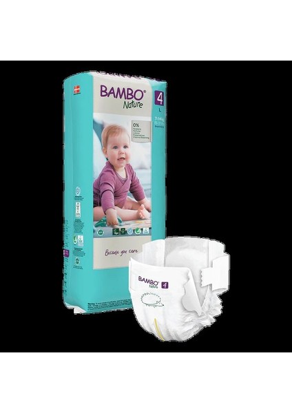 No:4 Tall Ekolojik Bebek Bezi 7-14 kg 48'li