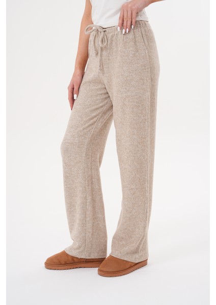 Kadın Yumoş Pantolon Beli Lastikli Cepli Bol Örme Pantolon Yumoş Pantolon fiyatları