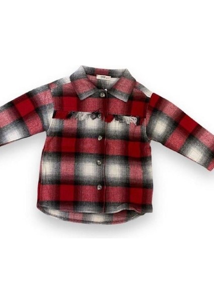 Kız Çocuk Kışlık Ekose Desen Gömlek fırsatları