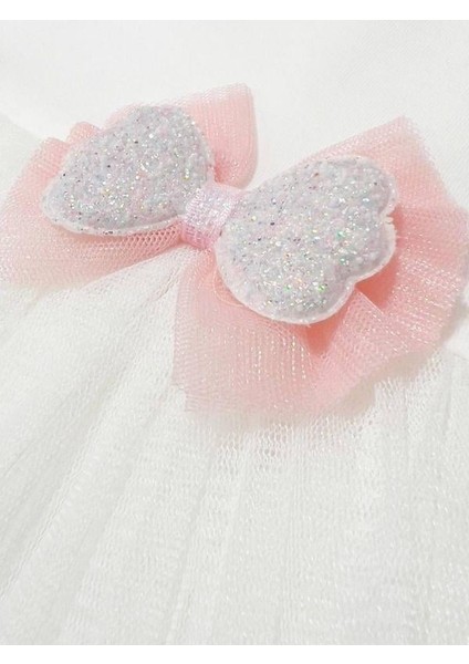 Kız Çocuk Fiyonk Detaylı Tüllü Elbise fiyatları