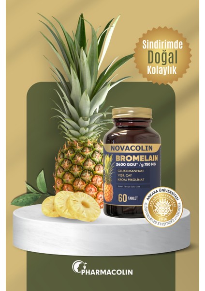 Bromelain (2400 GDU) 60 Tablet