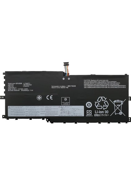 Lenovo Thinkpad X1 Yoga 3rd Gen Uyumlu Batarya Pil