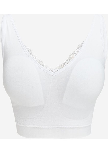 Yeni Sezon Balensiz Dolgusuz Duz Sporcu Sutyeni - S50322Z8