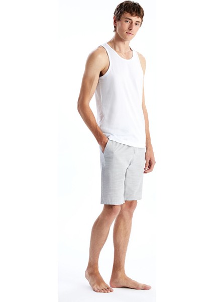 Yeni Sezon Standart Kalip Erkek Pijama Alt Sort - S50013Z8