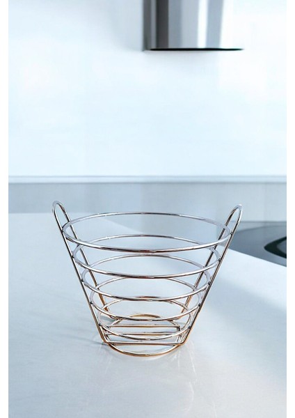 Elite Metal Meyve Sepeti 27 cm 1 Adet