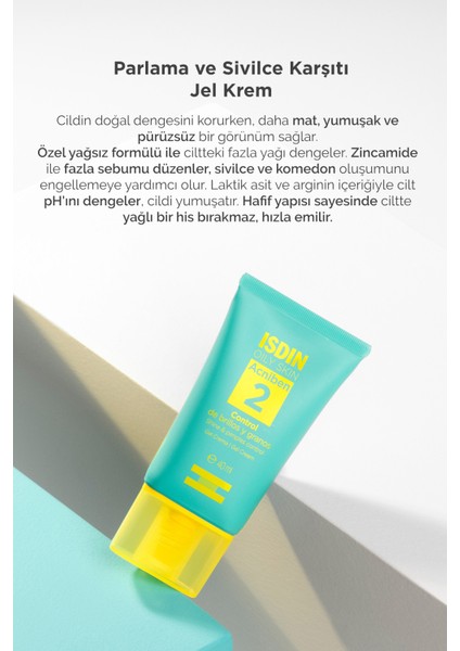 Acniben Shine & Pimples Control Gel Cream 40 ml