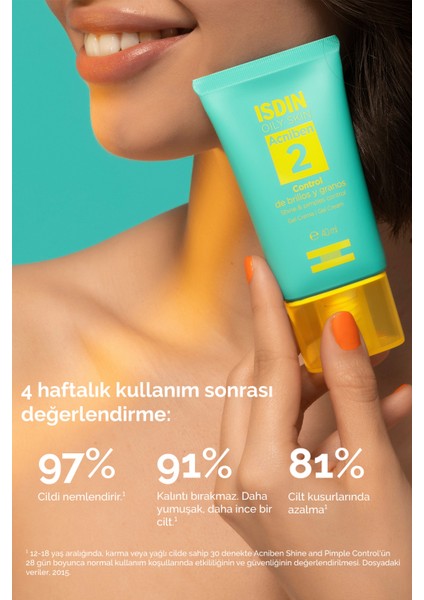 Acniben Shine & Pimples Control Gel Cream 40 ml