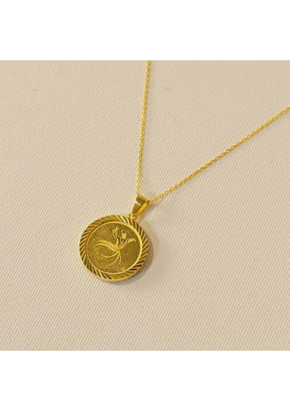 Mevlana 1/10 Ons Altın Çerçeve Kolye fiyatları