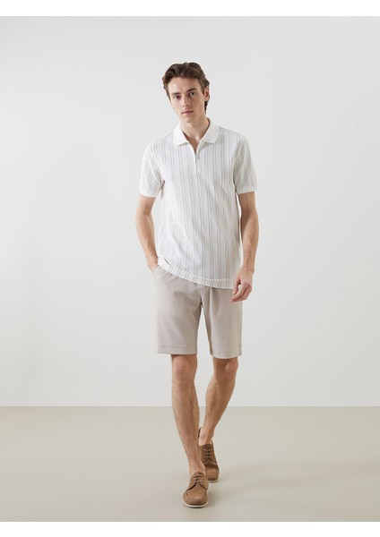 Yeni Sezon Slim Fit Erkek Sort - S56583Z8