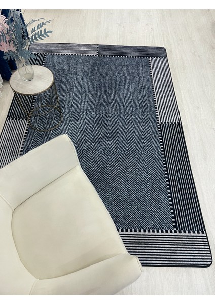 Gri-Lacivert Jüt Sisal Görünüm Kaymaz Taban Yolluk Halı fiyatları
