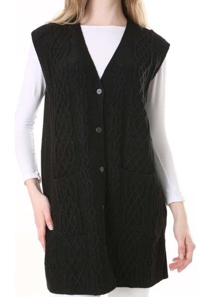 Triko Harttuş Uzun Yelek indirimleri