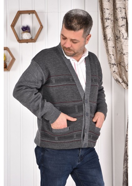 Düğmeli Çift Cepli Hırka fiyatları