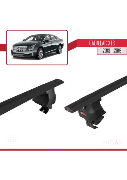 Cadillac Xts 2013-2019 Arası ile Uyumlu Ace-4 Ara Atkı Tavan Barı Siyah 2 Adet fırsatları